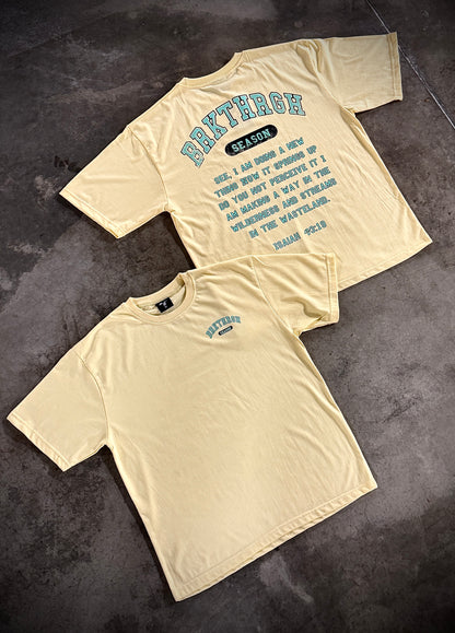 BEIGE ISAIAH 43:19 TEE