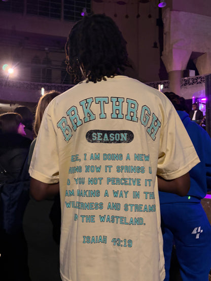 BEIGE ISAIAH 43:19 TEE