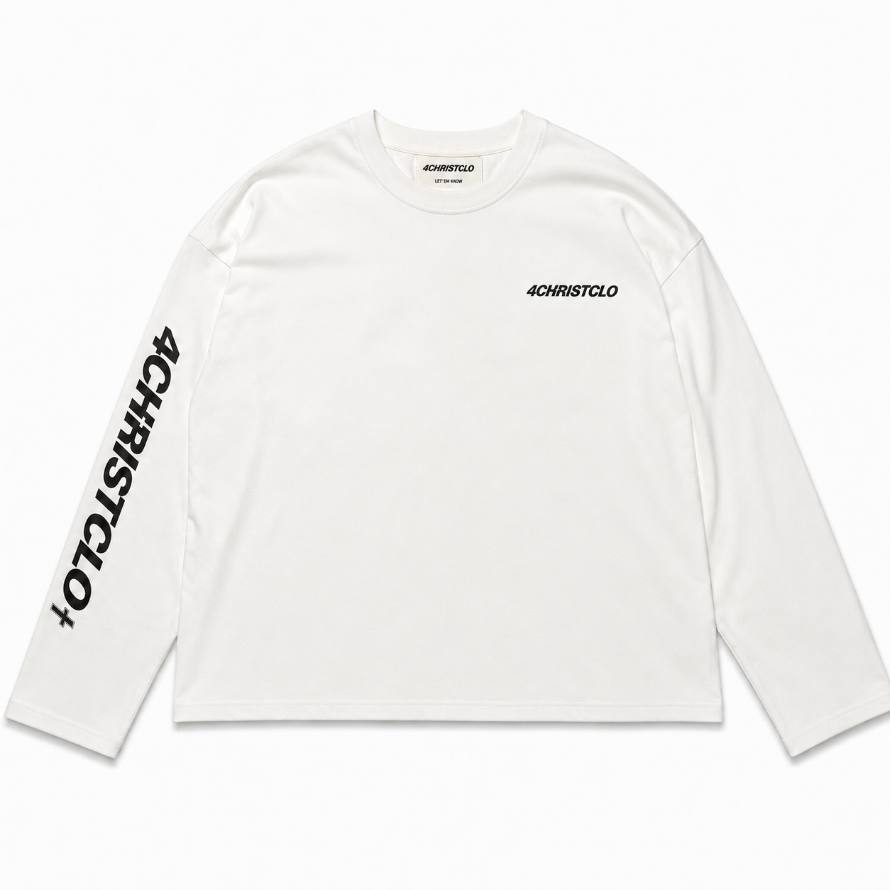 WHITE GET FLY LONGSLEEVE