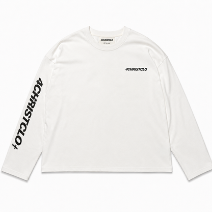 WHITE GET FLY LONGSLEEVE