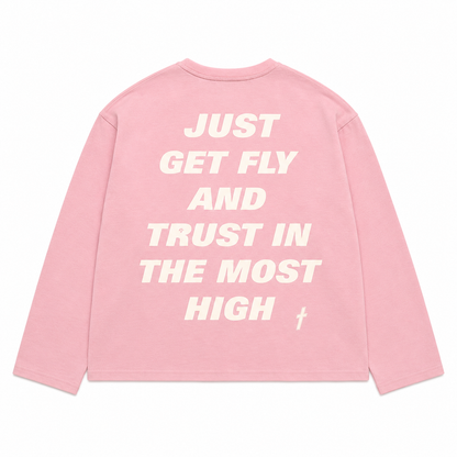 PINK GET FLY LONGSLEEVE