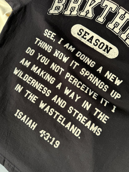 BLACK ISAIAH 43:19 TEE