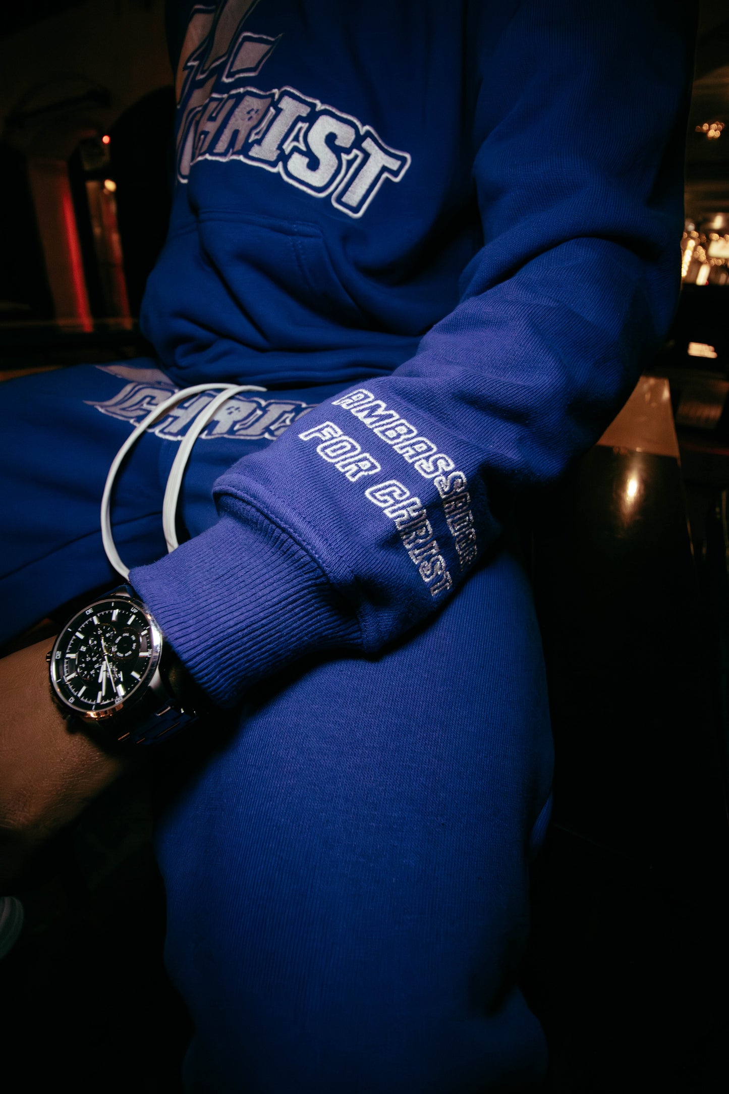 4CHRIST ROYAL BLUE TRACKSUIT