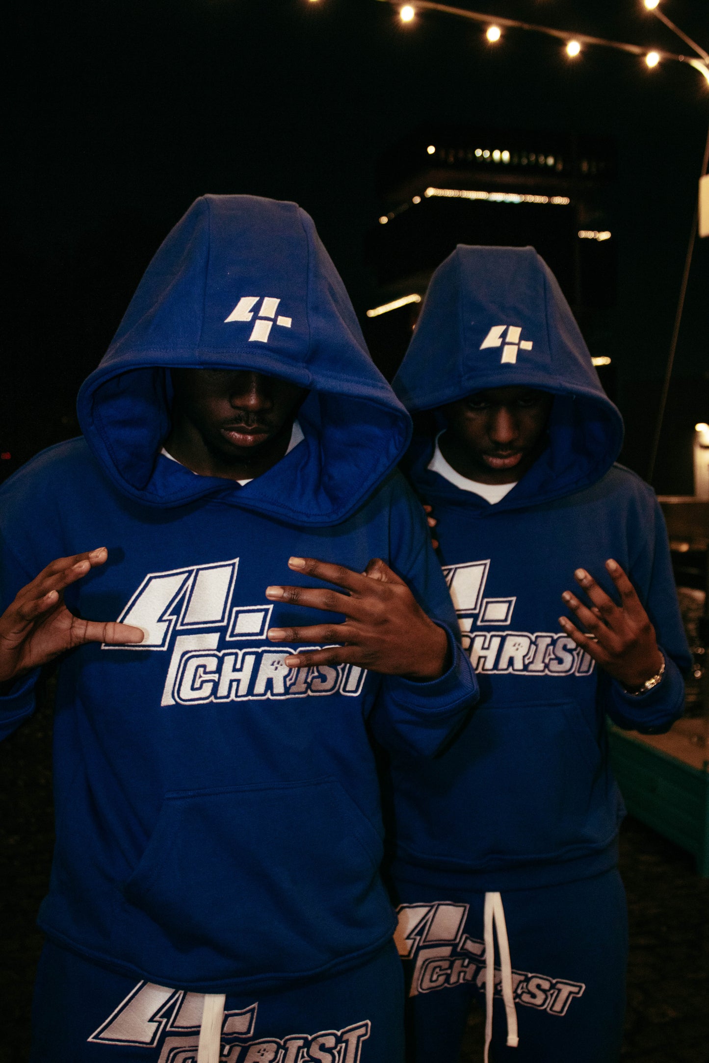 4CHRIST ROYAL BLUE TRACKSUIT
