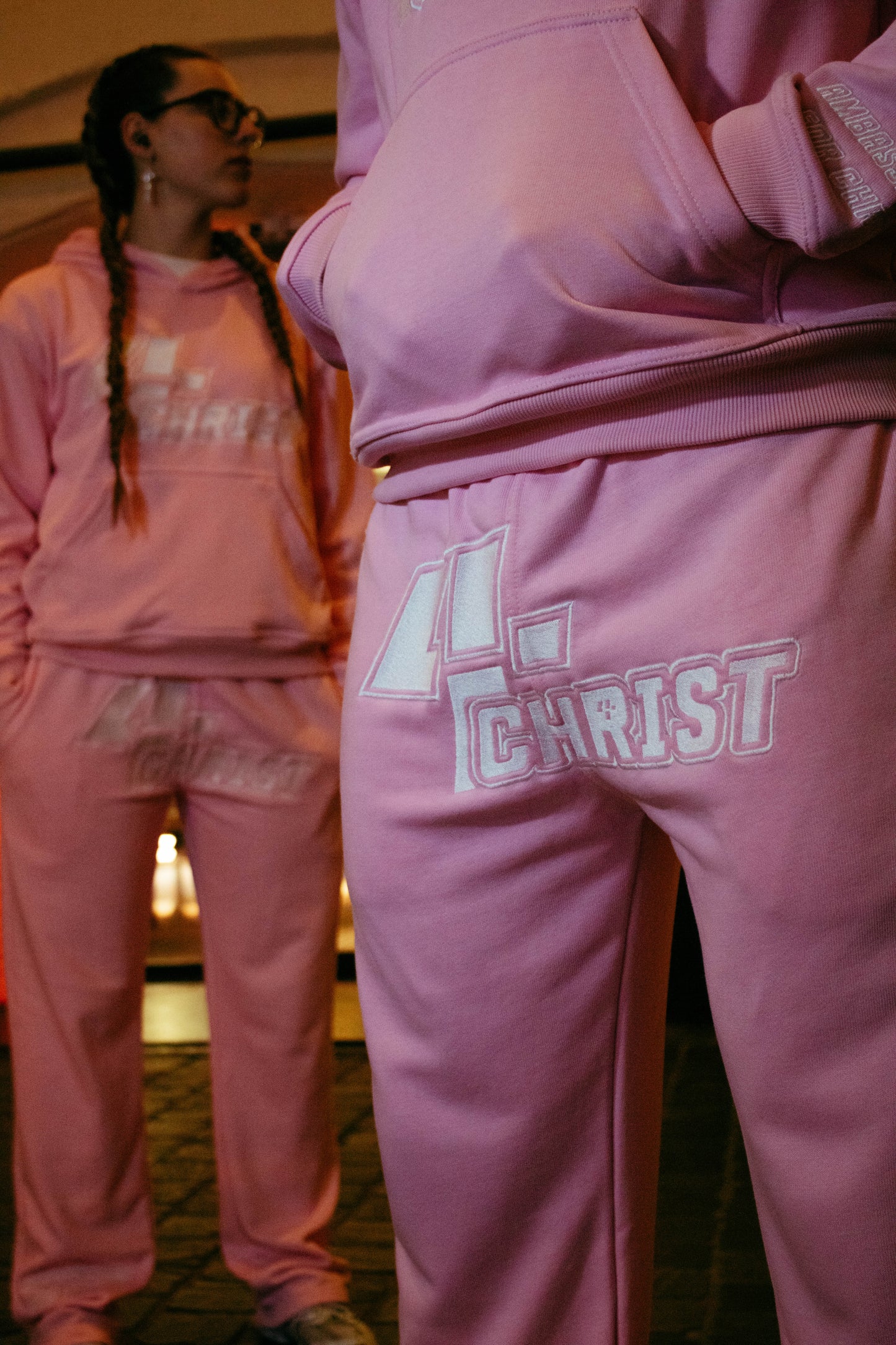 4CHRIST PINK TRACKSUIT