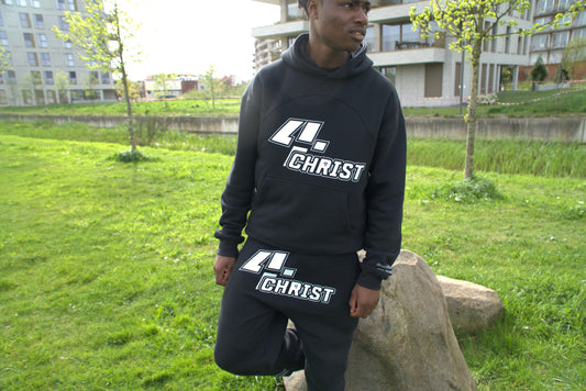 4CHRIST BLACK TRACKSUIT